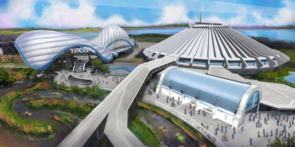 Tron light cycle run concept art