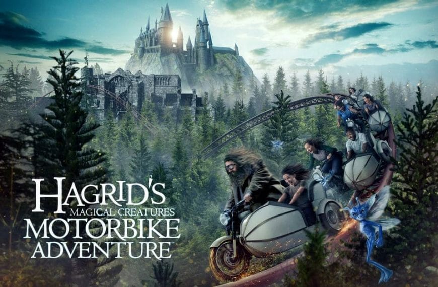 Hagrid's Magical Creatures Motorbike Adventure Artwork