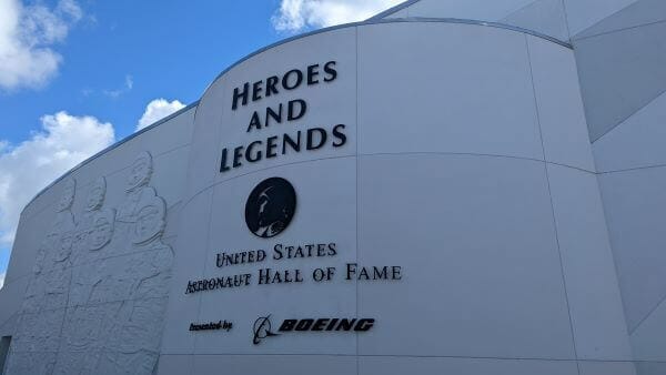 Kennedy Space Center Heroes And Legends Entrance