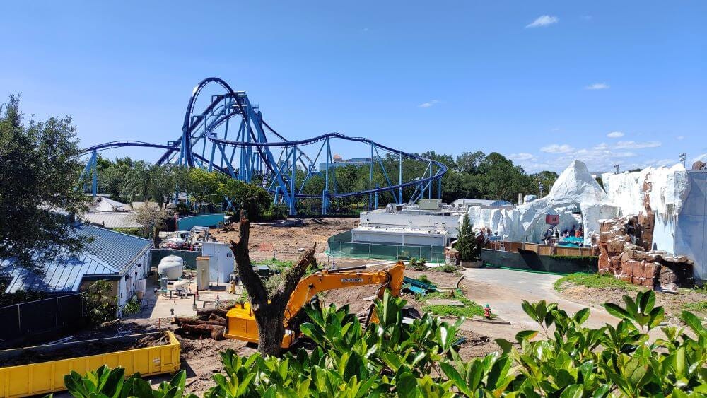 Land Clearing for SeaWorld's new 2024 roller coaster. Find our more information about this attraction and a lot more in my Bitesize Orlando July 2023 new update