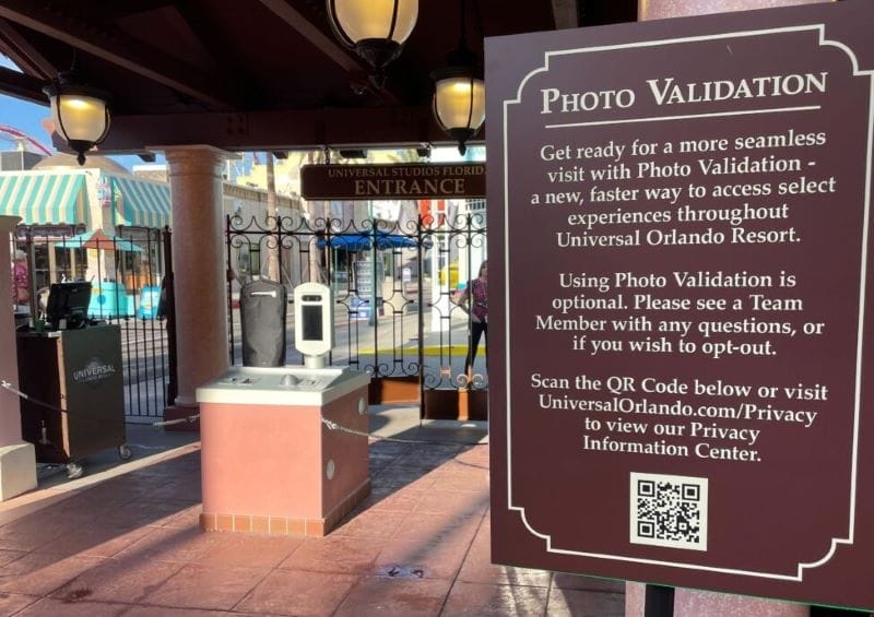 A limited number of photo validation kiosks have been added to Islands Of Adventure and Universal Studios entrances over the last few weeks to aid technical rehearsals for the new system.