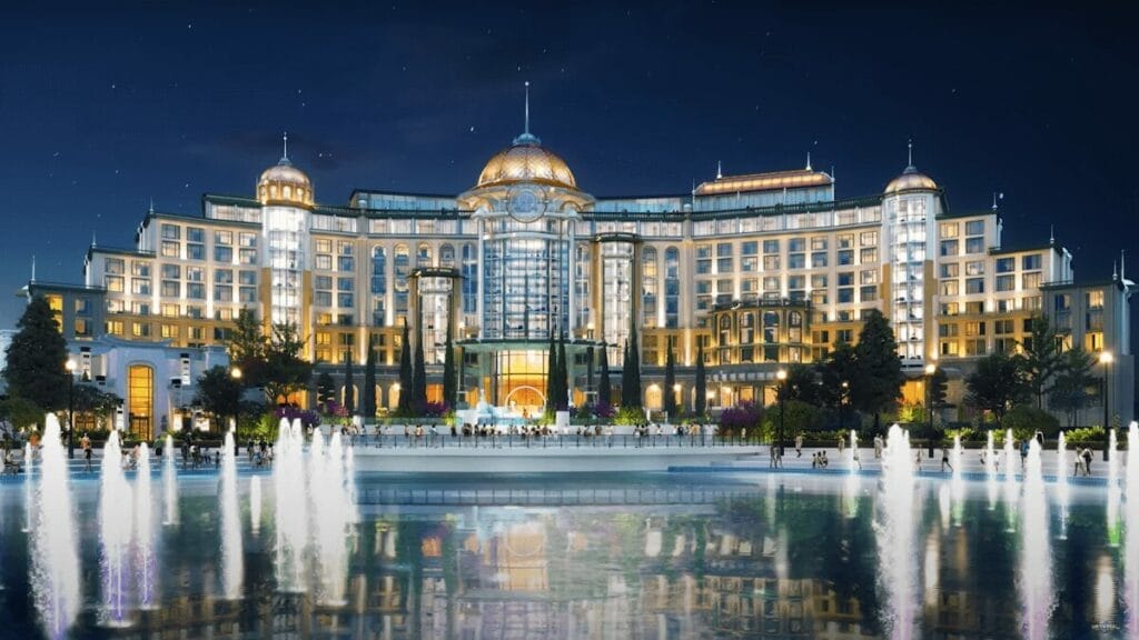 Pre visualisation of Helios Grand hotel released by Universal Creative