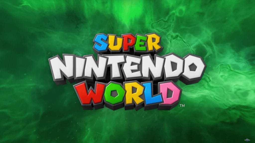 Epic Universe Super Nintendo World logo