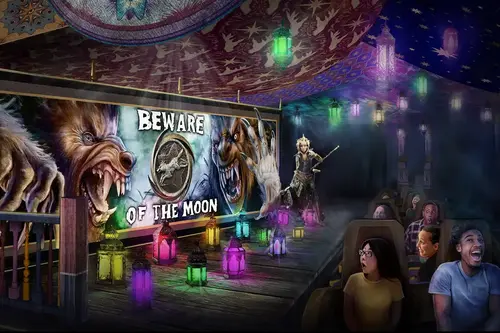 Epic Universe Curse Of The Werewolf Artist Concept Epic Universe Curse Of The Werewolf Artist Concept