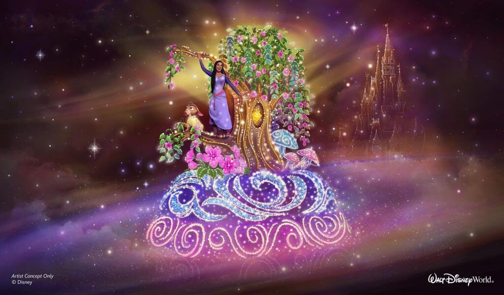 Disney Wish Starlight Parade Concept Image